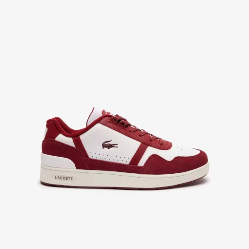 Sneakers T-Clip Homme En Cuir Avec Languette Siglee | Lacoste Store