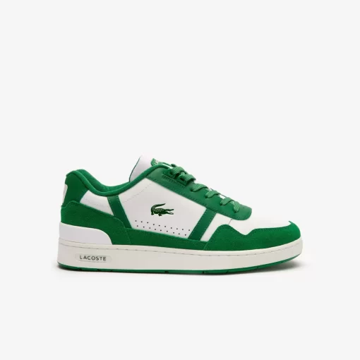 Sneakers T-Clip Homme En Cuir Avec Languette Siglee | Lacoste Store