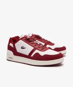 Sneakers T-Clip Homme En Cuir Avec Languette Siglee | Lacoste Store