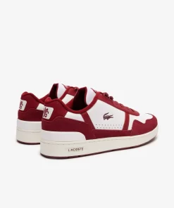 Sneakers T-Clip Homme En Cuir Avec Languette Siglee | Lacoste Store