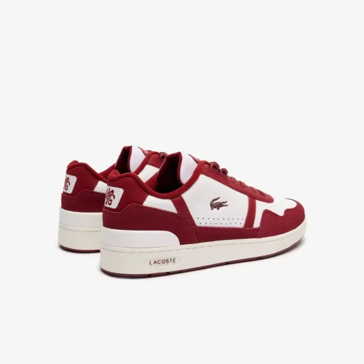 Sneakers T-Clip Homme En Cuir Avec Languette Siglee | Lacoste Store