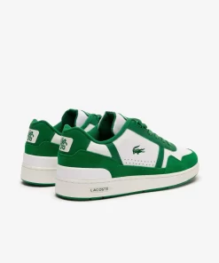 Sneakers T-Clip Homme En Cuir Avec Languette Siglee | Lacoste Store