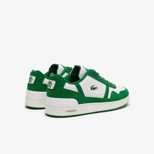 Sneakers T-Clip Homme En Cuir Avec Languette Siglee | Lacoste Store