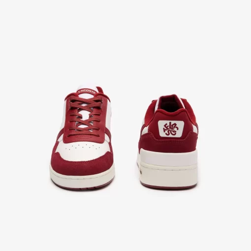 Sneakers T-Clip Homme En Cuir Avec Languette Siglee | Lacoste Store