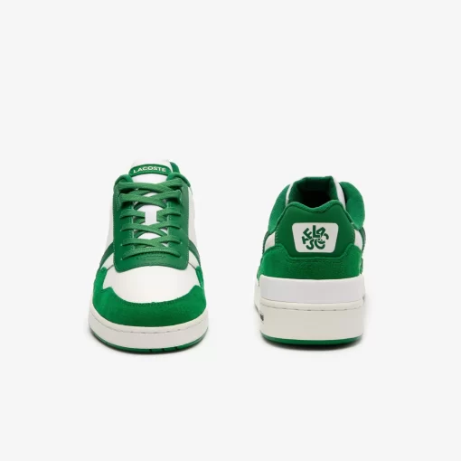 Sneakers T-Clip Homme En Cuir Avec Languette Siglee | Lacoste Store