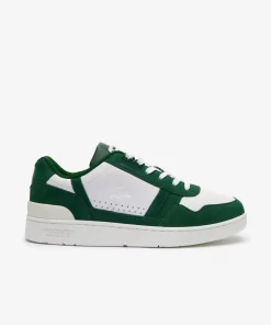 Sneakers T-Clip Homme En Cuir Contraste | Lacoste Outlet