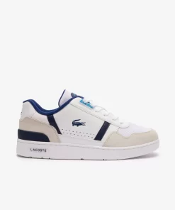 Sneakers T-Clip Homme En Cuir Contraste | Lacoste Flash Sale