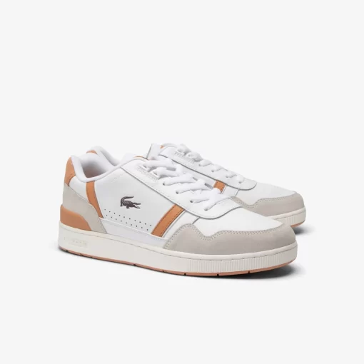 Sneakers T-Clip Homme En Cuir Contraste | Lacoste Best