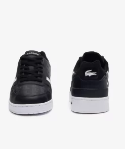 Sneakers T-Clip Homme En Cuir Imprime | Lacoste Clearance