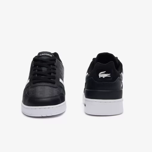 Sneakers T-Clip Homme En Cuir Imprime | Lacoste Clearance