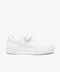 Sneakers T-Clip Velcro Femme En Cuir | Lacoste Hot