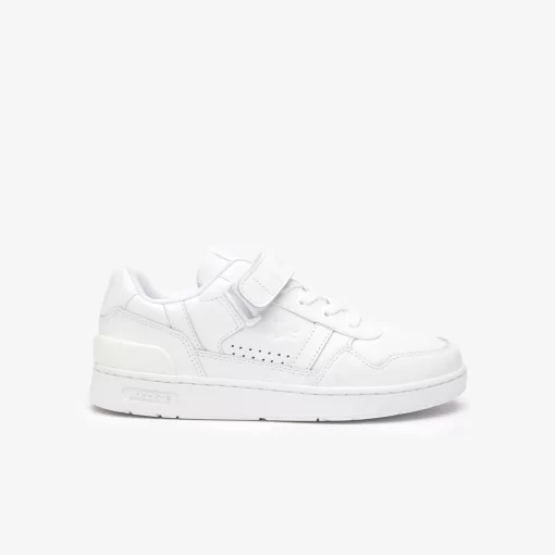 Sneakers T-Clip Velcro Femme En Cuir | Lacoste Hot