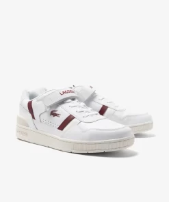 Sneakers T-Clip Velcro Femme En Cuir | Lacoste Cheap