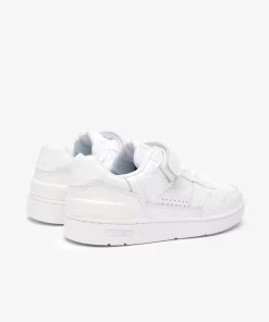 Sneakers T-Clip Velcro Femme En Cuir | Lacoste Hot