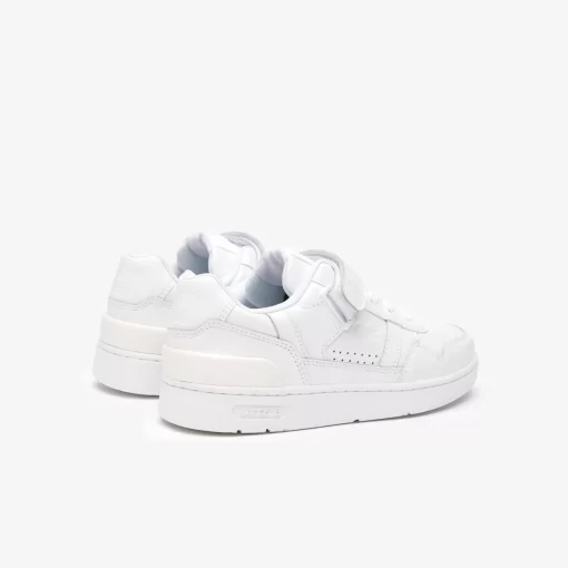 Sneakers T-Clip Velcro Femme En Cuir | Lacoste Hot