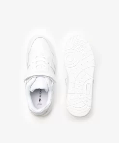 Sneakers T-Clip Velcro Femme En Cuir | Lacoste Hot