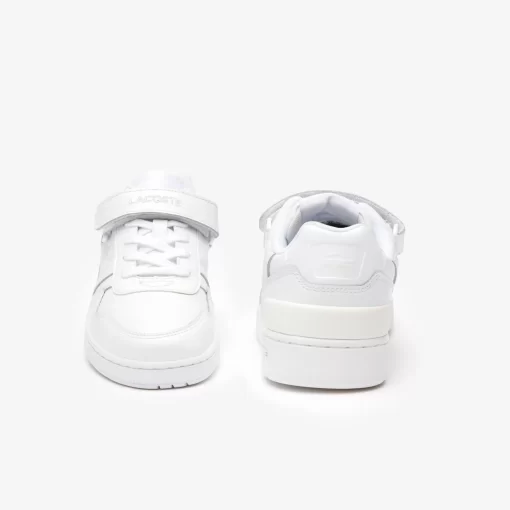 Sneakers T-Clip Velcro Femme En Cuir | Lacoste Hot