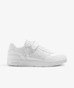 Sneakers T-Clip Velcro Homme En Cuir | Lacoste Cheap