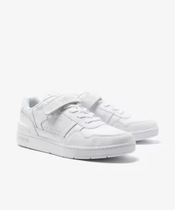 Sneakers T-Clip Velcro Homme En Cuir | Lacoste Cheap