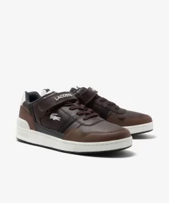 Sneakers T-Clip Velcro Homme En Cuir | Lacoste Outlet