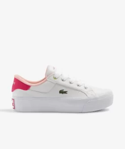 Sneakers Ziane Platform Femme En Cuir | Lacoste New