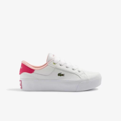 Sneakers Ziane Platform Femme En Cuir | Lacoste New