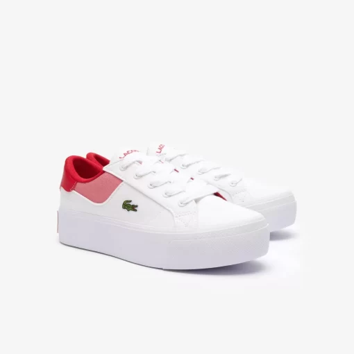 Sneakers Ziane Platform Femme En Cuir | Lacoste Cheap