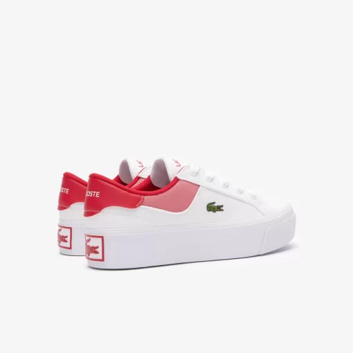 Sneakers Ziane Platform Femme En Cuir | Lacoste Cheap