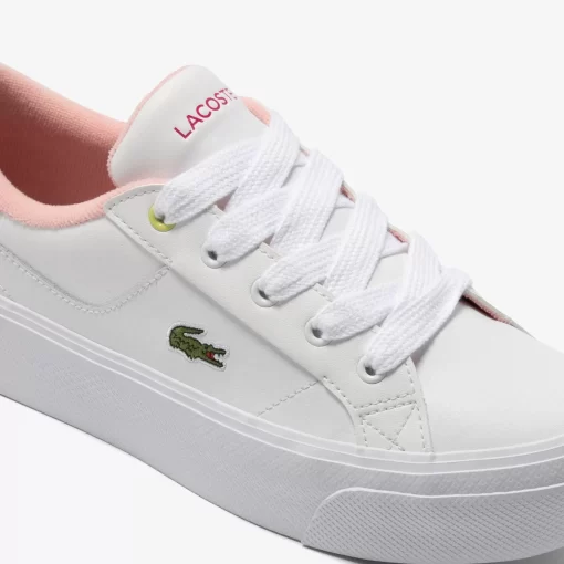 Sneakers Ziane Platform Femme En Cuir | Lacoste New