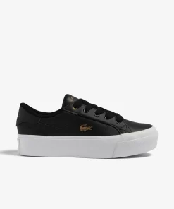 Sneakers Ziane Platform Femme En Cuir | Lacoste Hot