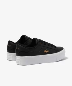 Sneakers Ziane Platform Femme En Cuir | Lacoste Hot