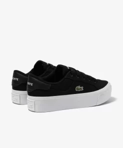 Sneakers Ziane Platform Femme En Textile | Lacoste Clearance