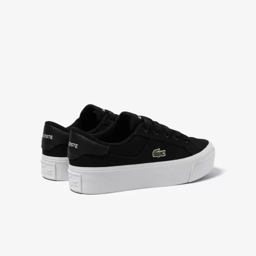 Sneakers Ziane Platform Femme En Textile | Lacoste Clearance