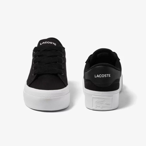 Sneakers Ziane Platform Femme En Textile | Lacoste Clearance