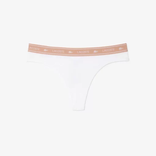 String Avec Ceinture Siglee En Coton Stretch | Lacoste Clearance