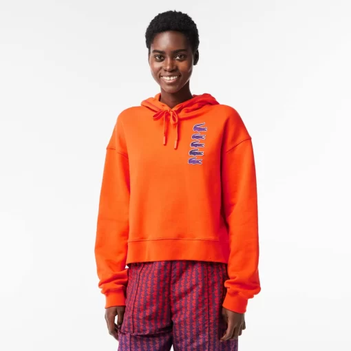 Sweatshirt A Capuche Avec Crocodiles Iconiques | Lacoste Cheap