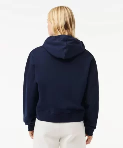 Sweatshirt A Capuche Avec Crocodiles Iconiques | Lacoste Outlet