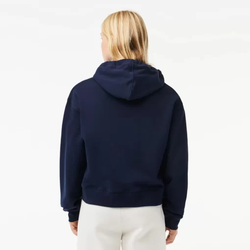 Sweatshirt A Capuche Avec Crocodiles Iconiques | Lacoste Outlet