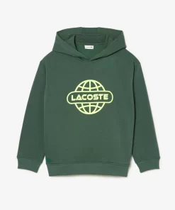 Sweatshirt A Capuche Avec Imprime | Lacoste Cheap