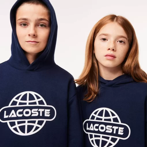 Sweatshirt A Capuche Avec Imprime | Lacoste Hot