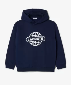 Sweatshirt A Capuche Avec Imprime | Lacoste Hot