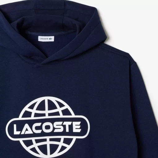 Sweatshirt A Capuche Avec Imprime | Lacoste Hot