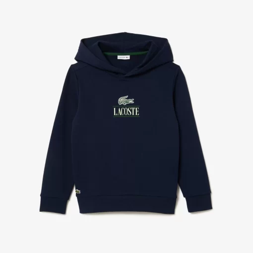 Sweatshirt A Capuche En Coton | Lacoste Cheap