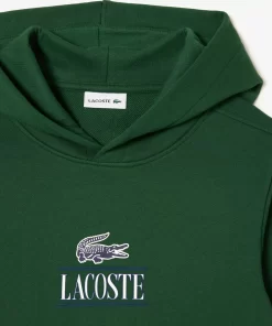 Sweatshirt A Capuche En Coton | Lacoste Online