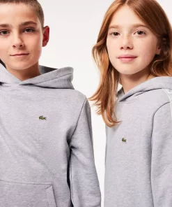 Sweatshirt A Capuche En Molleton De Coton | Lacoste New