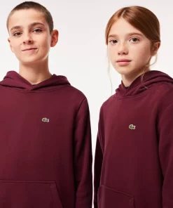 Sweatshirt A Capuche En Molleton De Coton | Lacoste Flash Sale