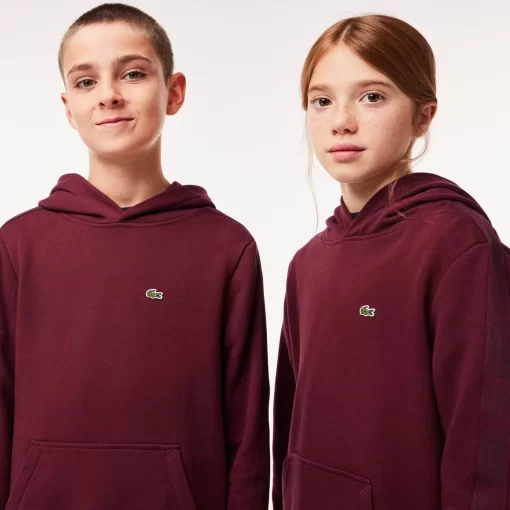 Sweatshirt A Capuche En Molleton De Coton | Lacoste Flash Sale