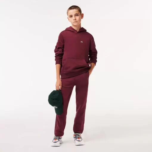 Sweatshirt A Capuche En Molleton De Coton | Lacoste Flash Sale