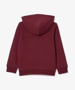 Sweatshirt A Capuche En Molleton De Coton | Lacoste Flash Sale