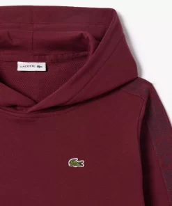 Sweatshirt A Capuche En Molleton De Coton | Lacoste Flash Sale